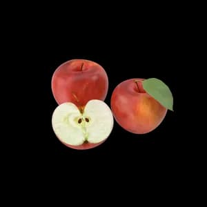 Fresh and crisp apples, perfect for snacking or incorporating into various recipes.